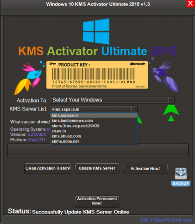 ��������� windows 10 kms